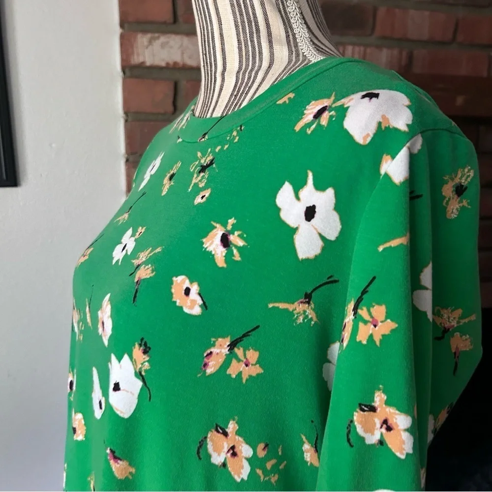 Sonnet James Georgia Play Dress in Green Floral Sz S - Picture 9 of 13